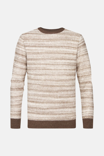 Pull à col rond - beige - Petrol Industries®