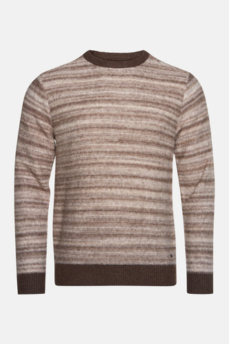 Pull à col rond - beige - Petrol Industries®