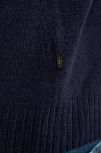Pull à col rond - bleu - Petrol Industries®