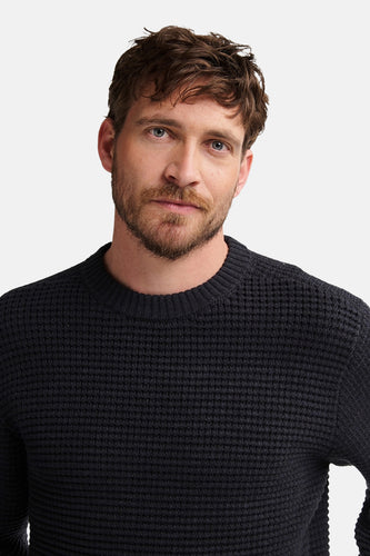 Pull met ronde hals - zwart - Petrol Industries® - 9