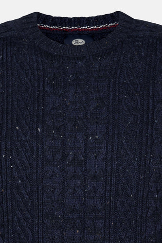 Trui met ronde hals blauw - Petrol Industries®