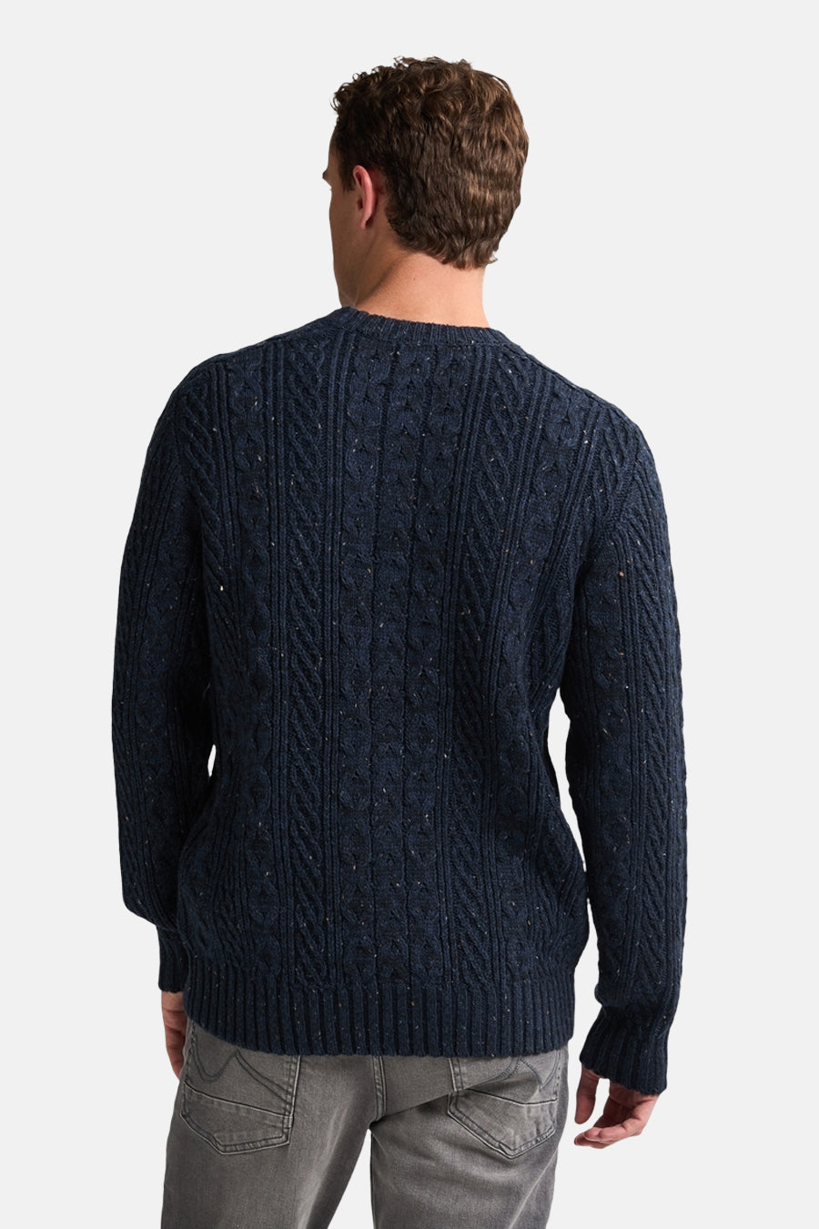 Trui met ronde hals blauw - Petrol Industries®