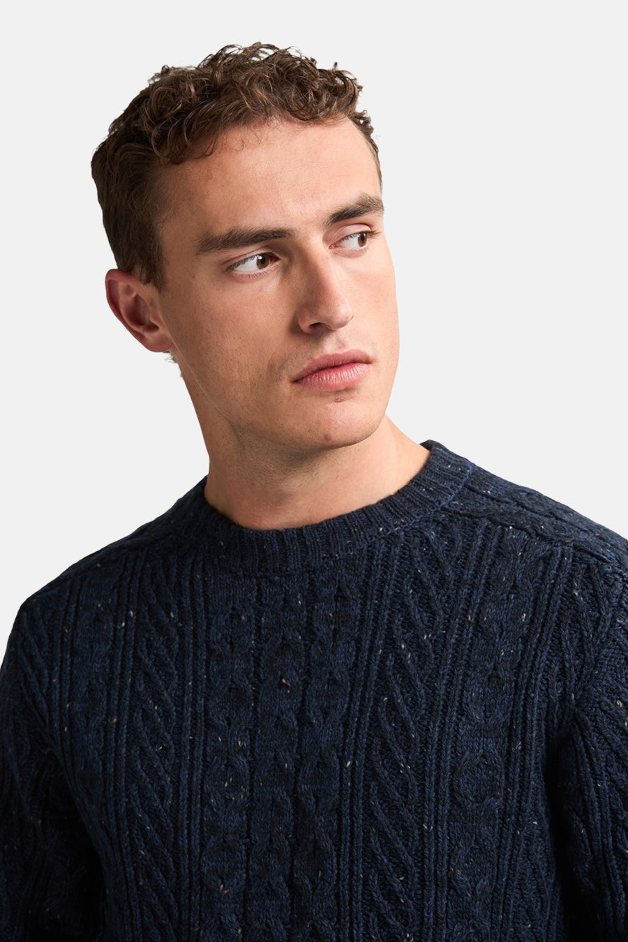 Trui met ronde hals blauw - Petrol Industries®