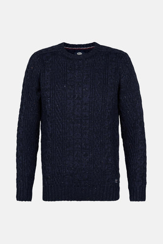 Trui met ronde hals blauw - Petrol Industries®