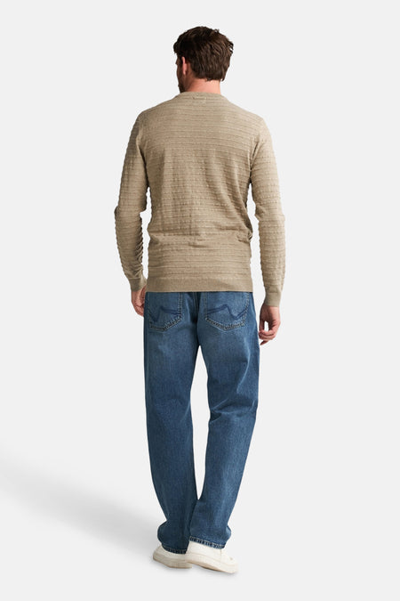 Pull col O Beige - Petrol Industries®