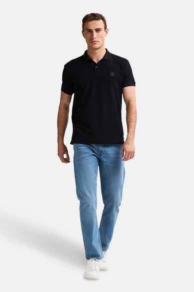 Polo à manches courtes - noir