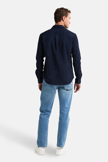 Hemd met lange mouwen - blauw