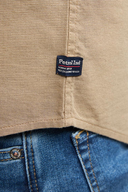 Hemd (lange mouwen) beige - Petrol Industries®