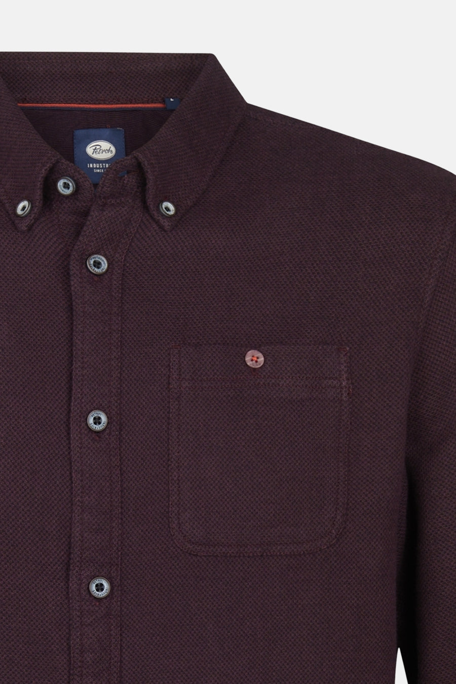 Chemise à manches longues - bordeaux - Petrol Industries® - 5