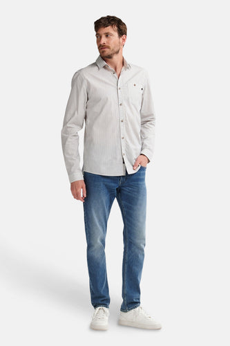 Hemd met lange mouwen - Blauw