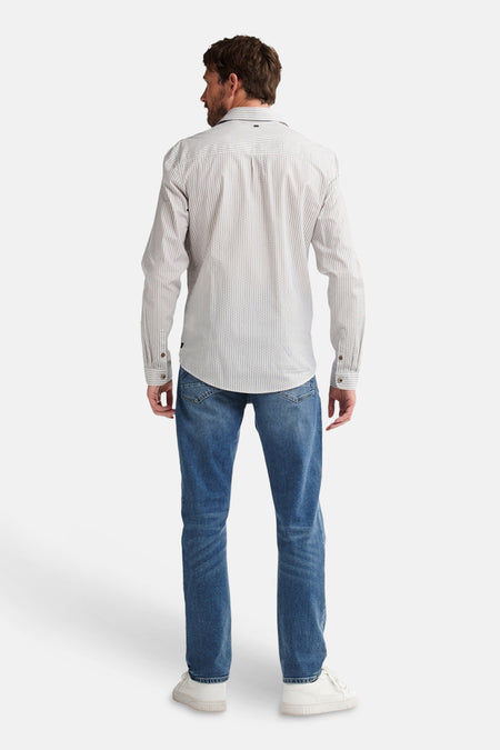 Hemd met lange mouwen - Blauw