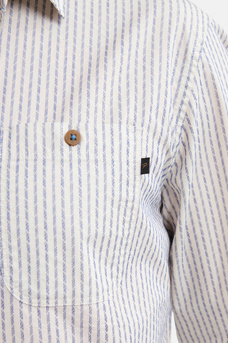 Hemd met lange mouwen - Blauw