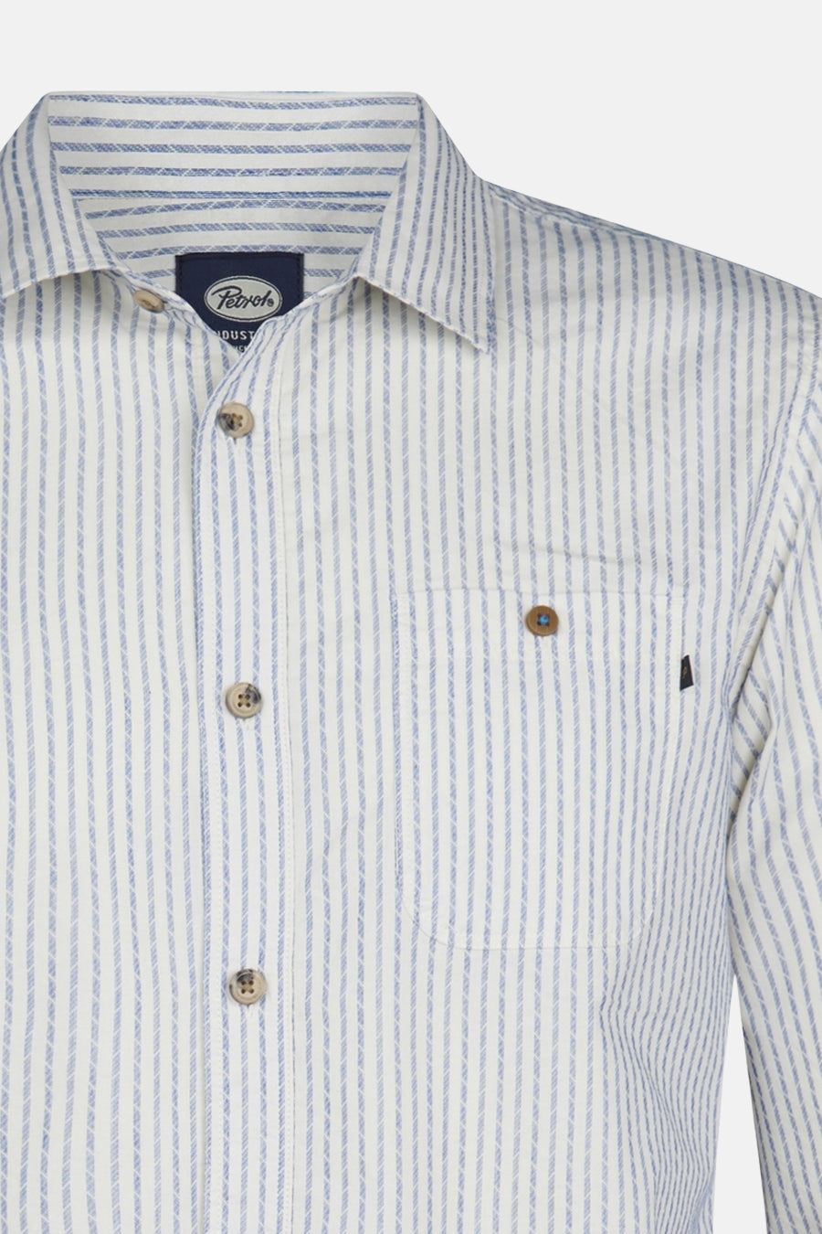 Hemd met lange mouwen - Blauw