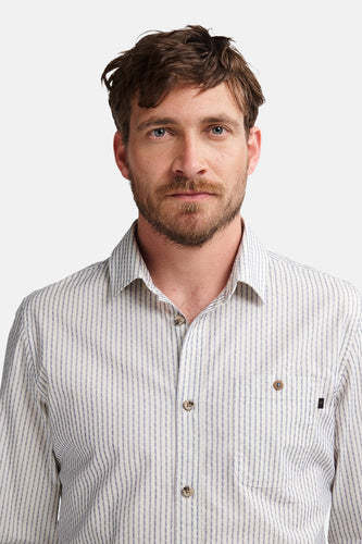 Hemd met lange mouwen - Blauw