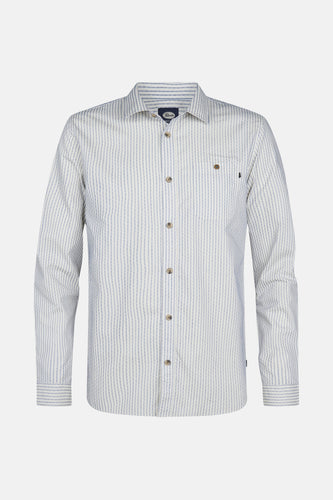 Hemd met lange mouwen - Blauw