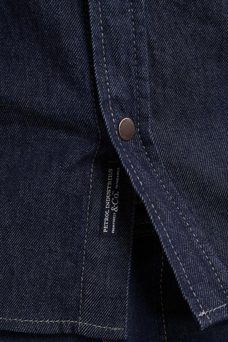 Hemd met lange mouwen - Dark blue denim