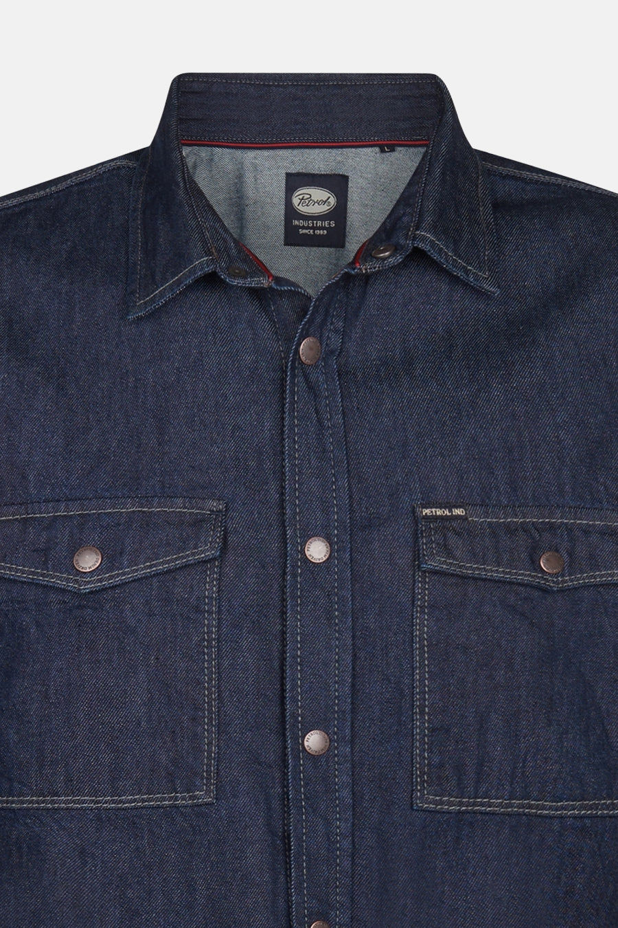 Hemd met lange mouwen - Dark blue denim