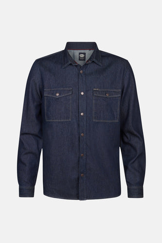 Hemd met lange mouwen - Dark blue denim