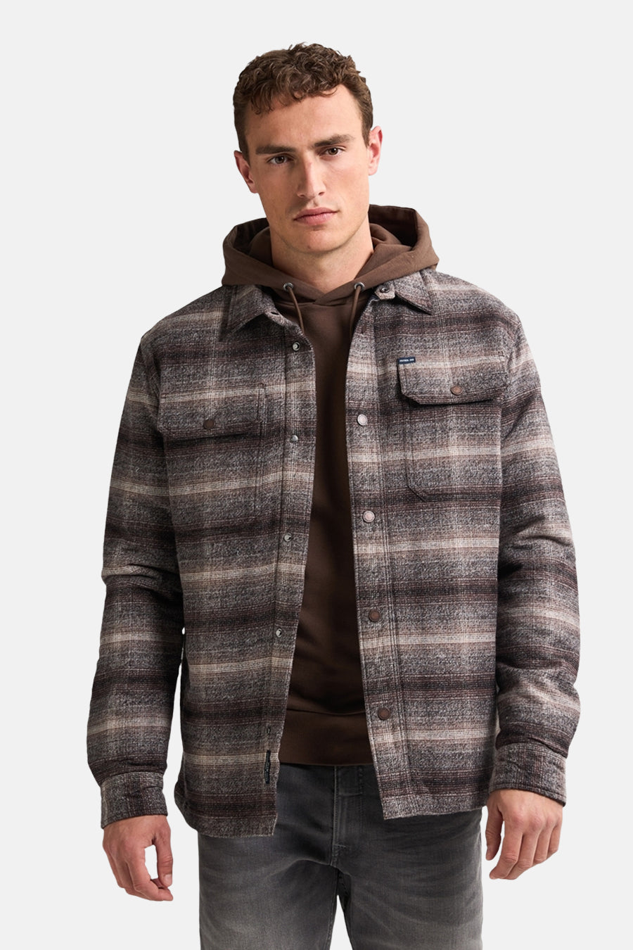 Korte jas - bruin - Petrol Industries®