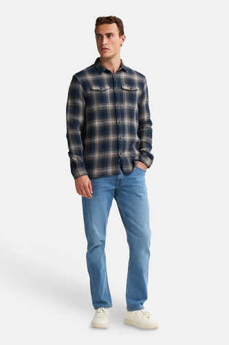 Hemd (lange mouwen) blauw - Petrol Industries®