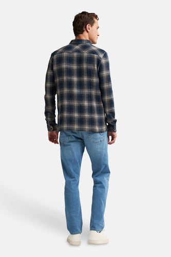 Hemd (lange mouwen) blauw - Petrol Industries®