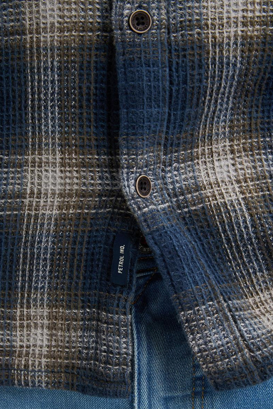 Hemd (lange mouwen) blauw - Petrol Industries®