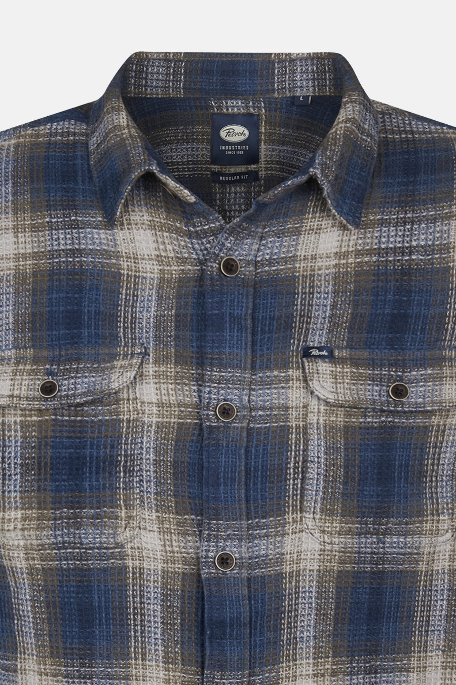 Hemd (lange mouwen) blauw - Petrol Industries®