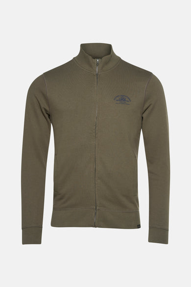 Sweater vert de Petrol Industries Industries vu vuu der ar, avec longs et des col col col.