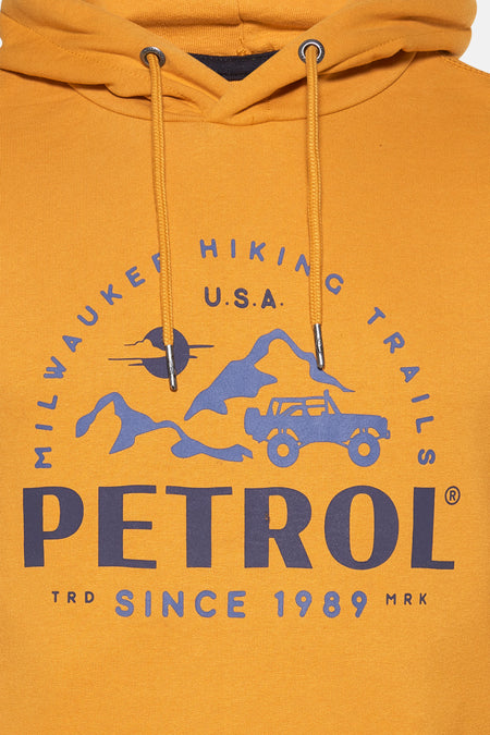 Sweat à capuche Jaune - Petrol Industries®