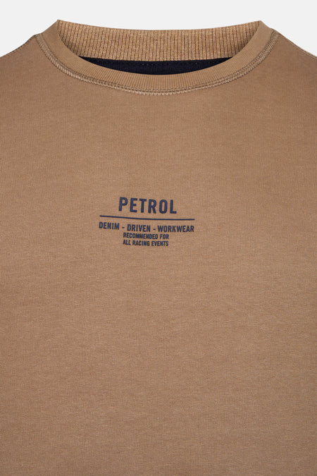 Sweat col O Beige - Petrol Industries®