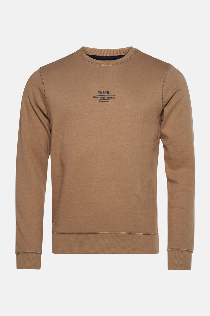 Sweat col O Beige - Petrol Industries®