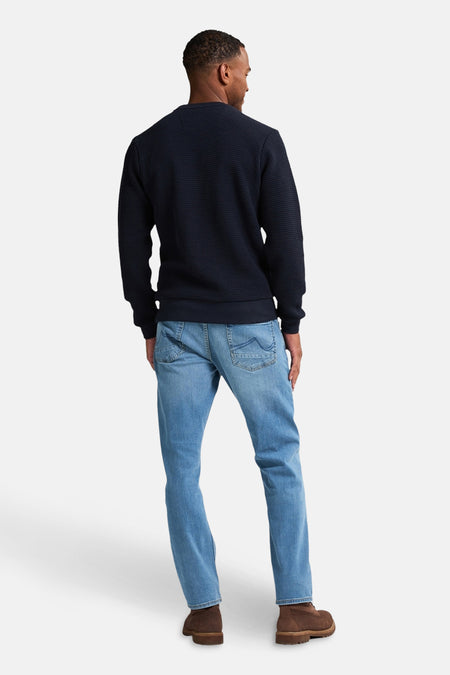 Sweat col O Bleu - Petrol Industries®