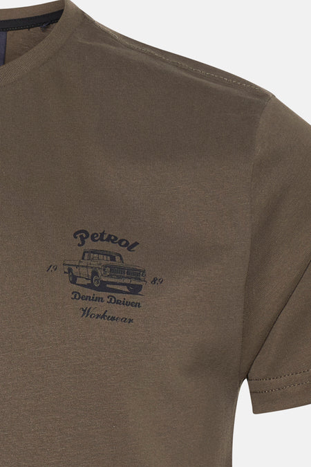 T-shirt met korte mouwen - groen