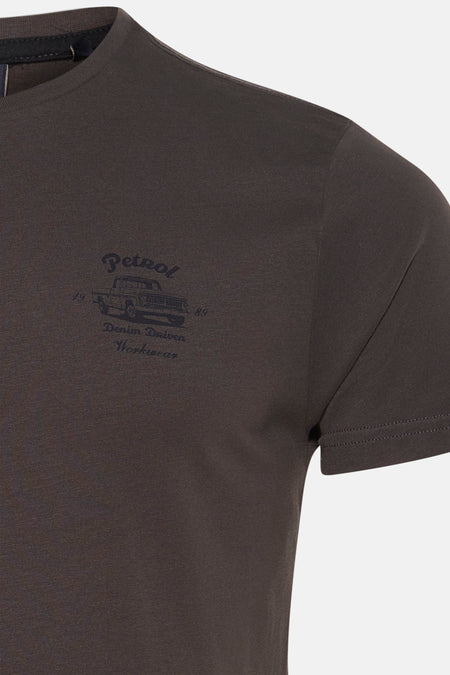 T-shirt met korte mouwen - grijs