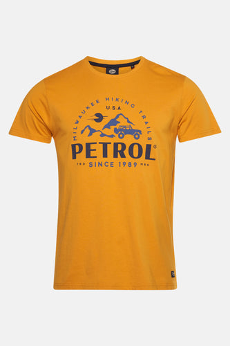 T-shirt à manches courtes - jaune - Petrol Industries®