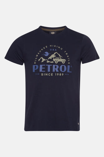 T-shirt met korte mouwen - blauw