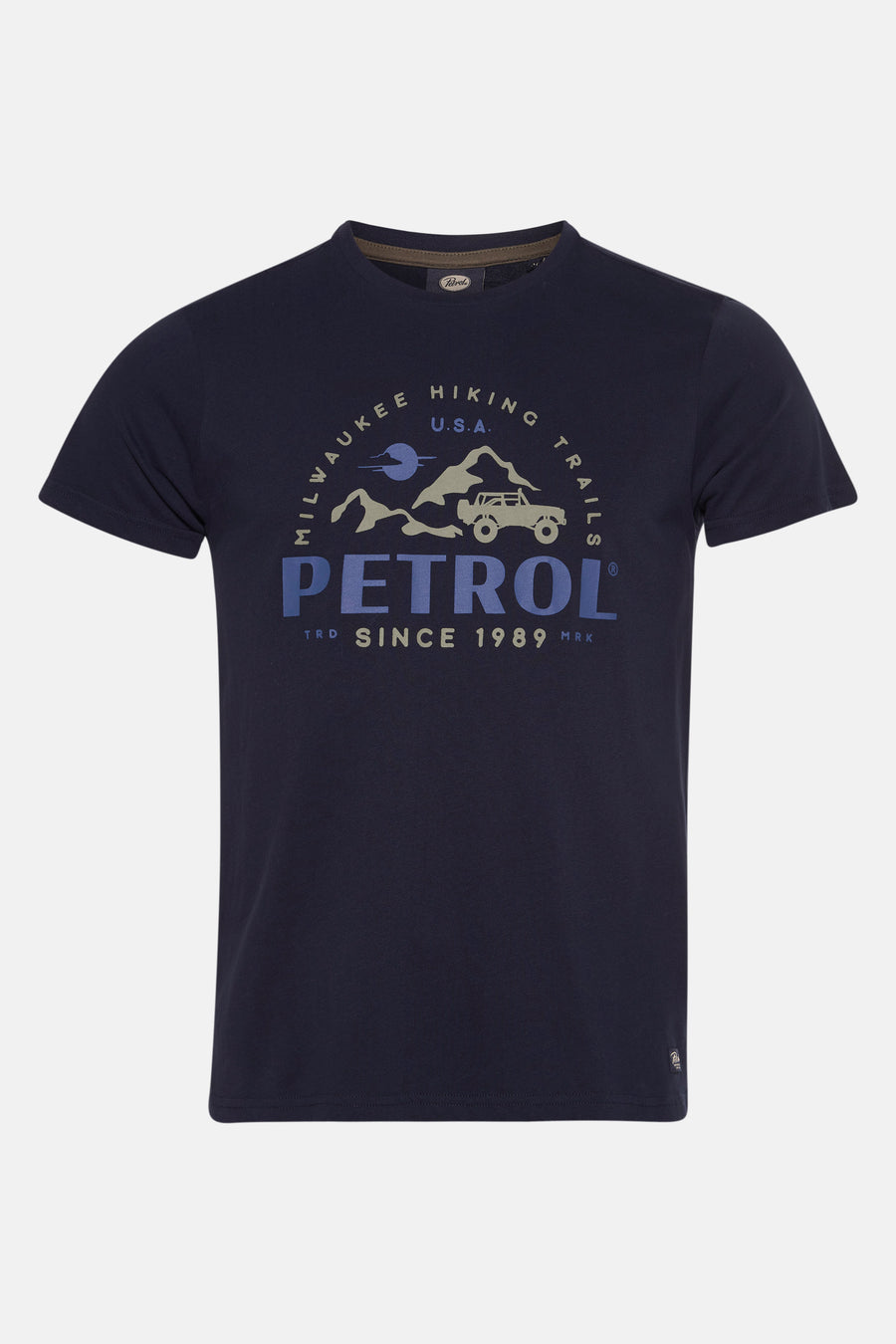 T-shirt met korte mouwen - blauw