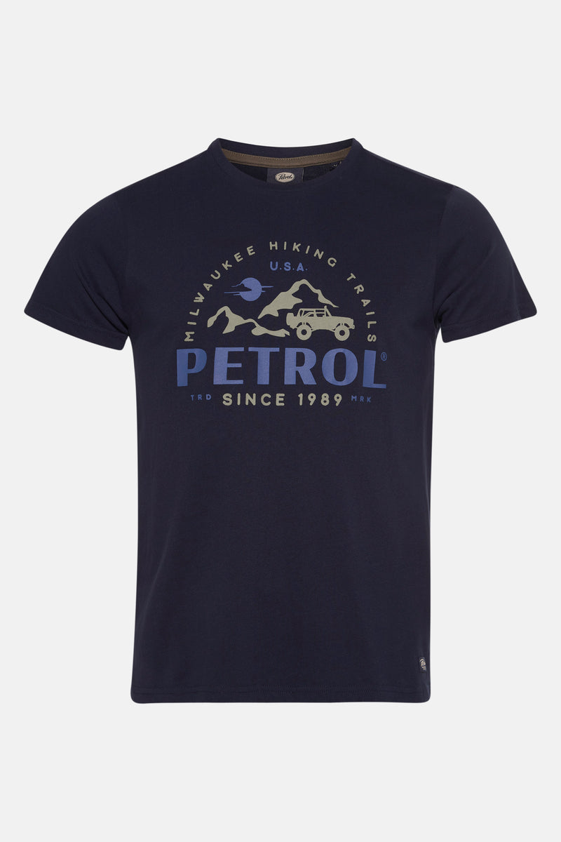 T-shirt (manches courtes) Bleu - Petrol Industries®