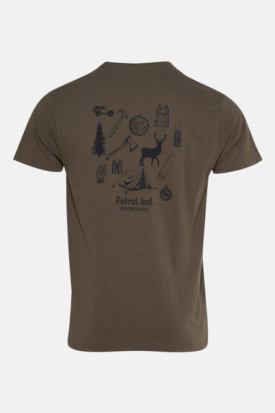 T-shirt (manches courtes) Vert - Petrol Industries®
