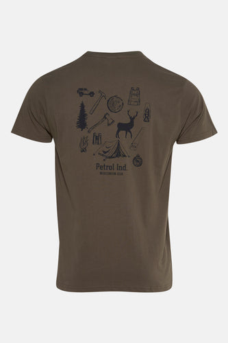 T-shirt à manches courtes - vert - Petrol Industries®