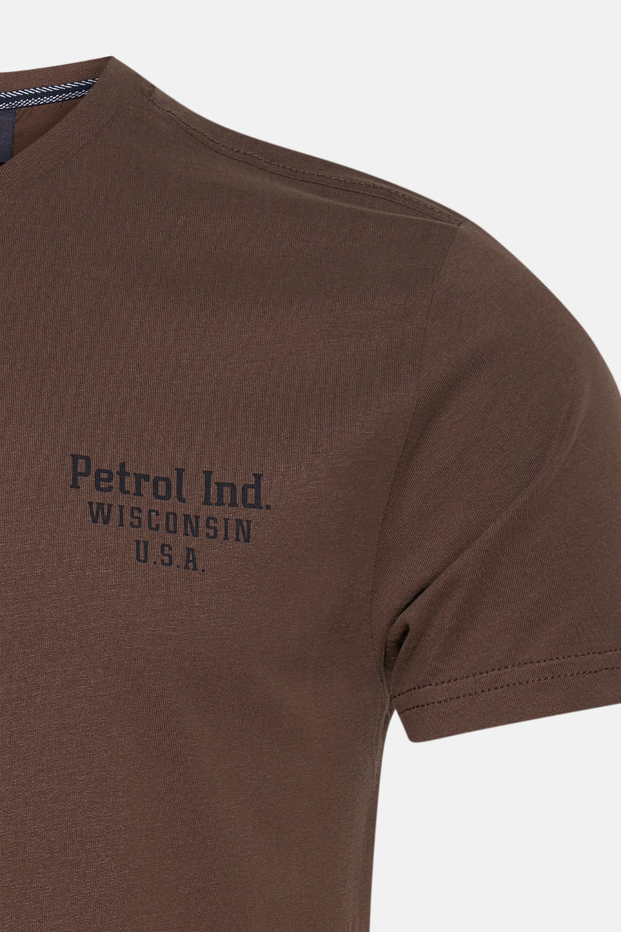 T-shirt à manches courtes - brun - Petrol Industries®