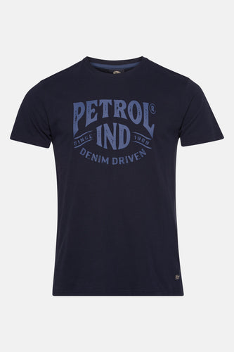 T-shirt met korte mouwen - blauw - Petrol Industries®
