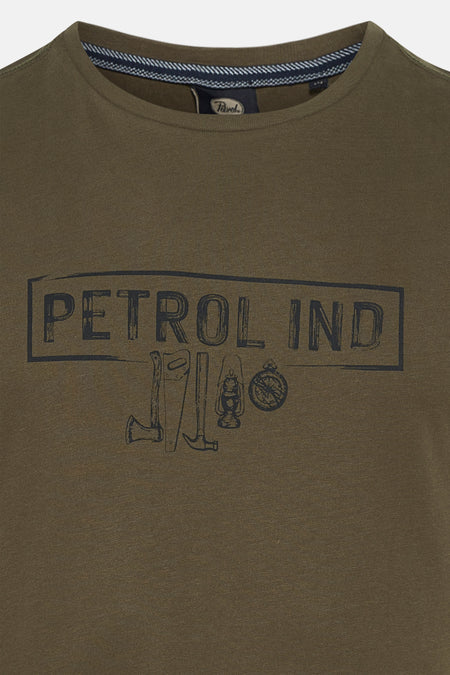T-shirt met korte mouwen - groen