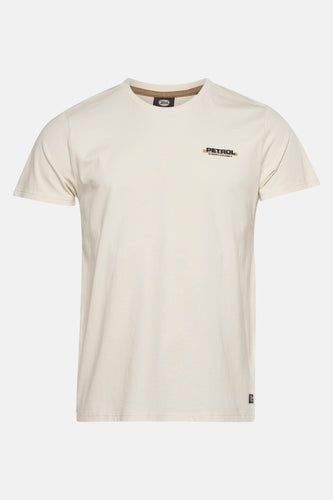T-shirt met korte mouwen - Ecru - Petrol Industries®