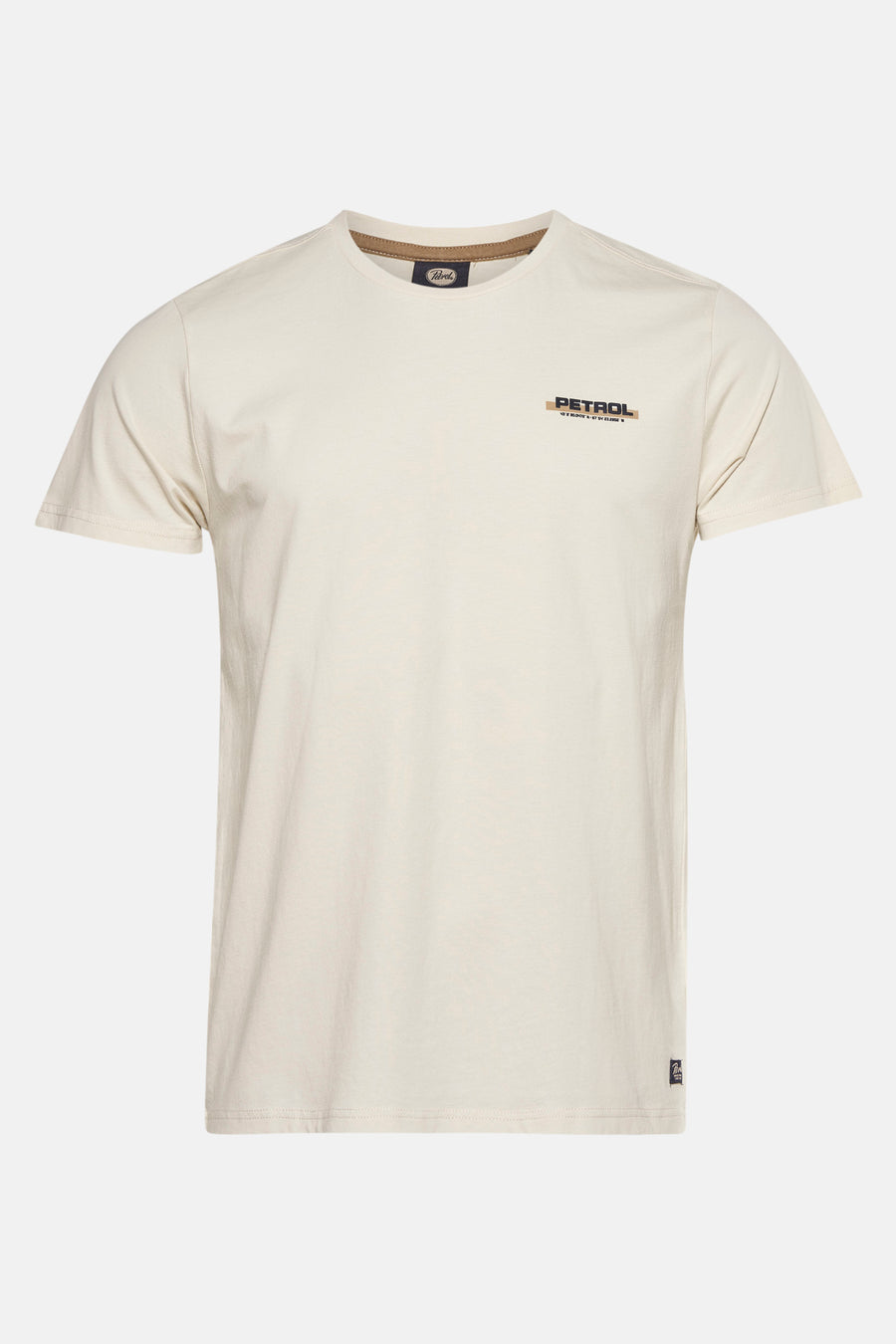 T-shirt met korte mouwen - Ecru - Petrol Industries®