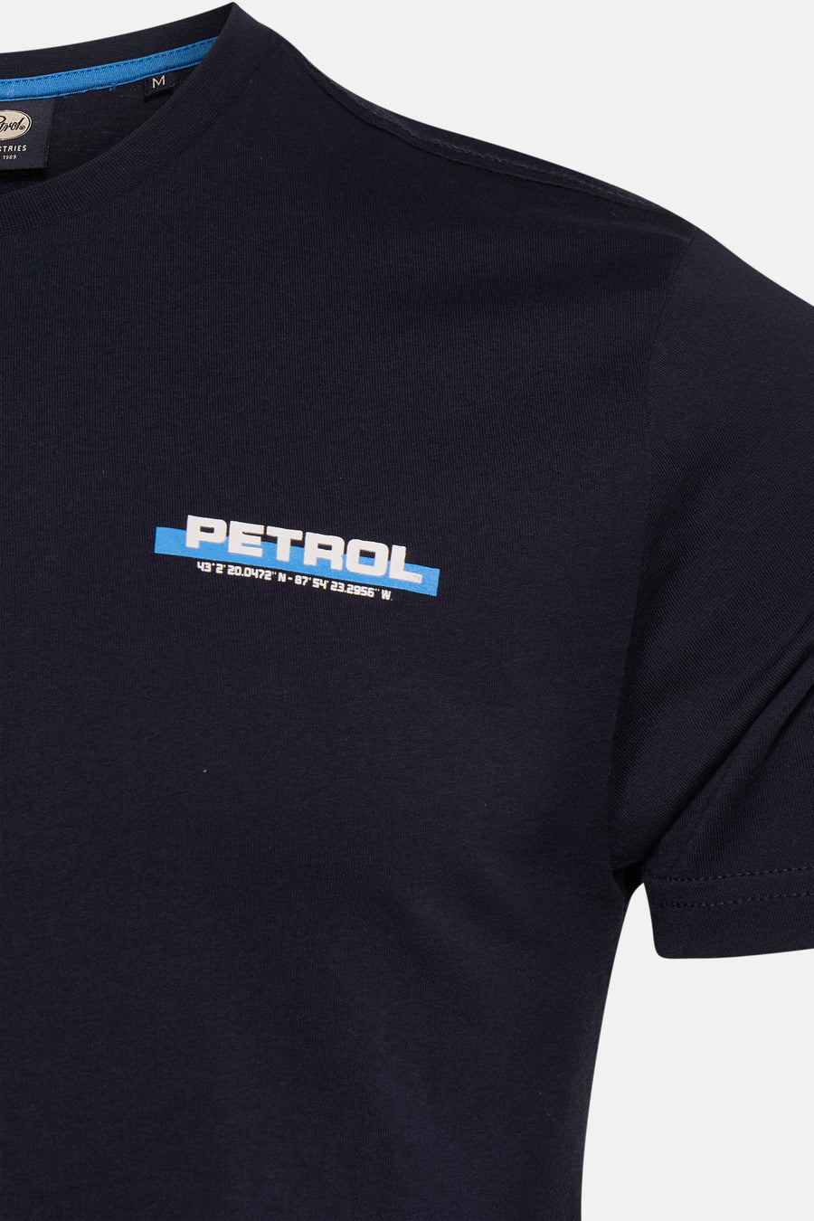 T-shirt met korte mouwen - blauw - Petrol Industries® - 3