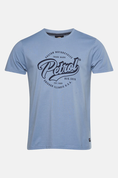 T-shirt (korte mouwen) Blauw - Petrol Industries®