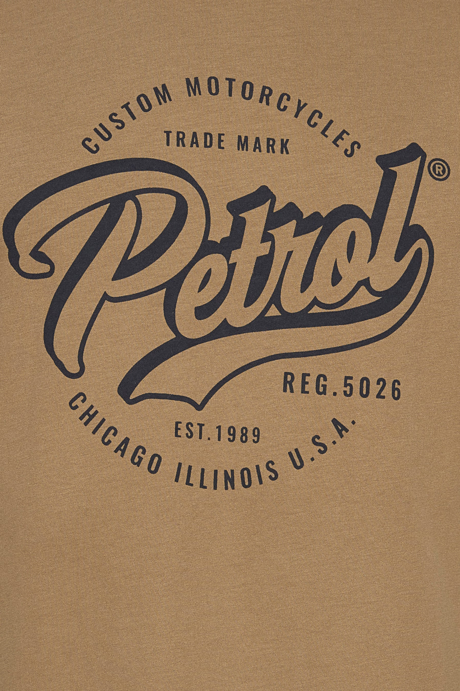 T-shirt met korte mouwen - beige - Petrol Industries®