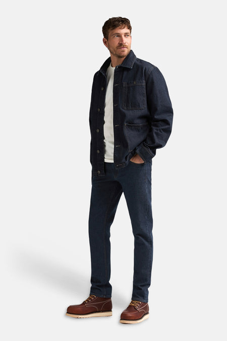 Hemd met lange mouwen - dark blue denim