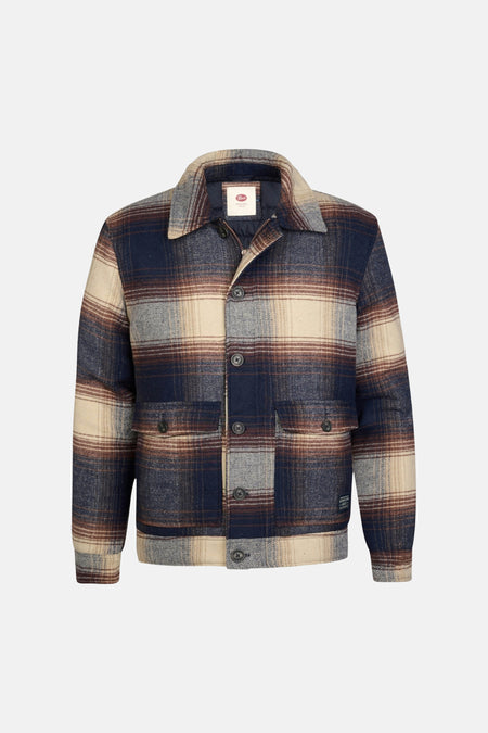 Veste longue - bleu